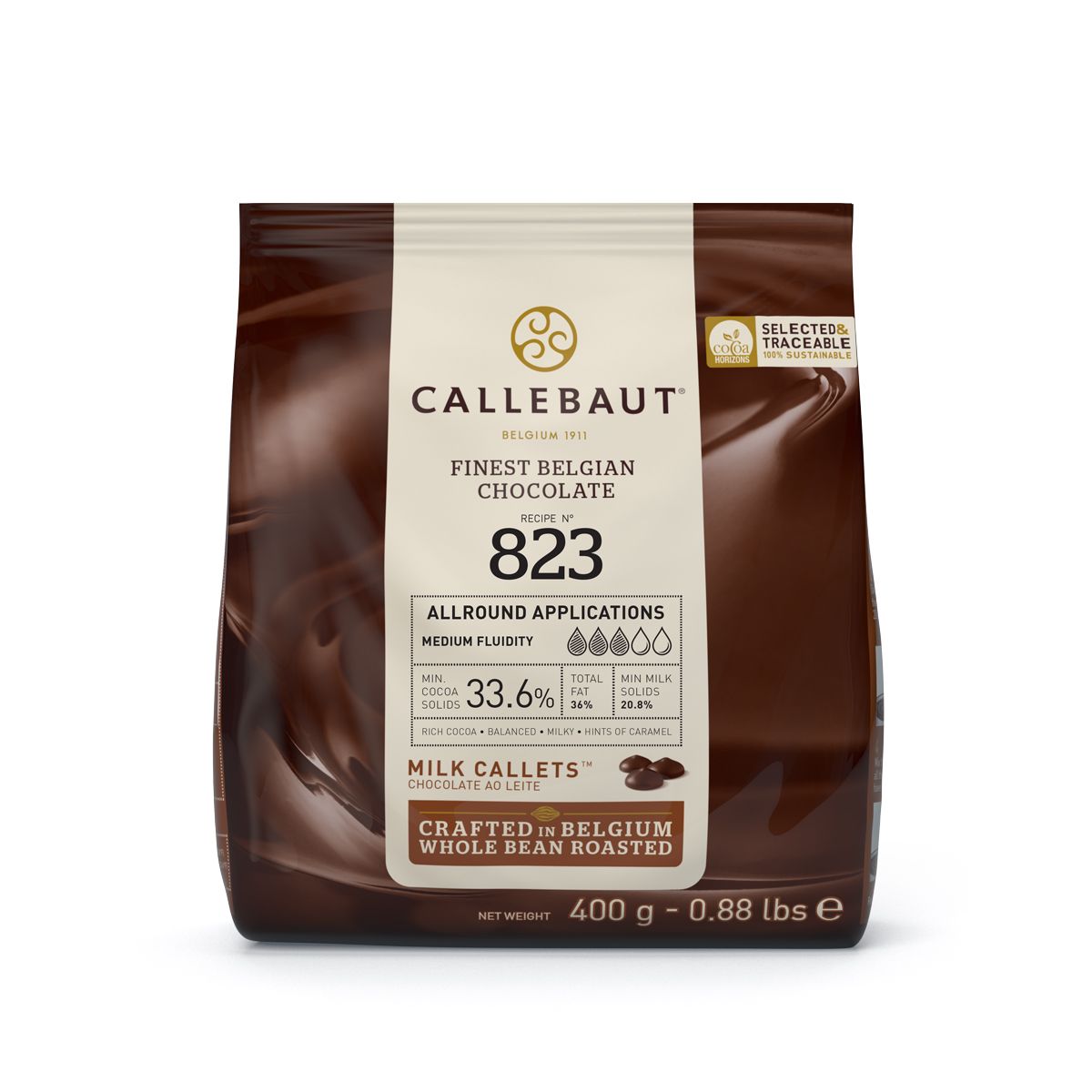 Callebaut Chocolate Callets Vollmilch 400 g